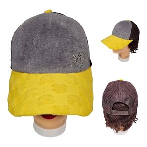 Hearts Adult Baseball Hat Strapback Cap Adjustable Gray Yellow Brown Jast-4U‎